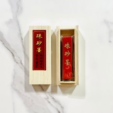 正大筆莊 《硃砂墨 30g》 安徽 硃砂墨條 紅墨條, 1個