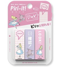 Piri-it! 兩截式撕線重點貼 愛麗絲夢遊仙境系列, 1個