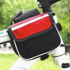 자전거 짐받이 안장가방 새들백 프레임가방 탑튜브가방 백, 블랙