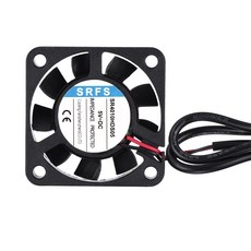 MECCANIXITY 40mm x 10mm 5V USB 쿨링팬 4010 컴퓨터 CPU 방열 3D프린터 데스크탑 라우터 서버 1개, 단일, 단일