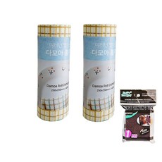 다모아 빨아쓰는 롤행주 스몰 2개 40매입 수세미, 40개입