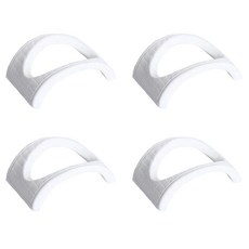 Lasenersm 4피스 오카리나 스탠드 레진 화이트 모던 스타일, Lasenersm 4피스 오카리나 스탠드, 레진, 화이