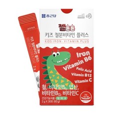 젤튼튼 키즈 철분비타민 플러스 x 30포, 2개, 30정