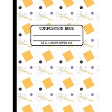 (영문도서) Composition Book Graph Paper 4x4: Trendy 80's Vintage Geometric Back to School Quad Writing N... Paperback, Independently Published, English, 9781086121797