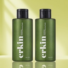 에르킨 글루타치온 엔자임 클렌징 파우더 워시 75g 효소세안제 엔자임워싱파우더 각질제거 모공케어 약산성클렌저, 2개