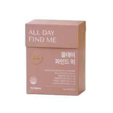 올데이파인드미 장 뇌 구강 특허 후코이단 노스릴리브 프로바이오틱스 유산균 30포, 60g, 1개