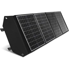 120W AIPER 아이퍼 태양충전기 접이식 급속 자립 스탠드포함 직렬 병렬 가능 태양광 패널 단결정 캠핑 아웃도어용