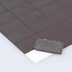 완자스토어 미니 조각 고무자석판 20x10mm 75조각 사진자석