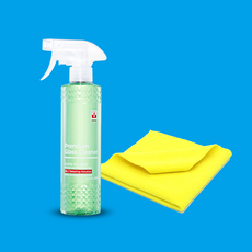 바인더 유리세정제 500ml 자동차 유리세정 물때 제거제 다용도 타월, 1.바인더 유리세정제 500ml +다용도 타월, 1개