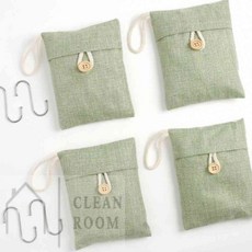 정리방 탈취제 대나무 숯주머니 4p 방분탄주머니