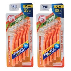 네오 L자형 치간칫솔 SS, 2개