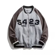 豹開之家 情侶裝開衫外套 韓版寬鬆上衣 潮流拼色刷毛外套