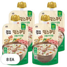 아이꼬야 맘스쿠킹 레토르트 이유식, 8개, 100g, 소불고기 진밥