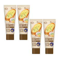 복음자리 마늘버터 스프레드 (튜브형), 100g, 4개