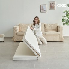 카라즈 슈퍼맥스 290 논슬립 폴더매트 290x200x4cm, 슈퍼맥스290_연그레이