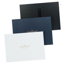 서명 평평하게 노트 양장 기념 제본 행사 펼쳐지는 고급 모임 기록용 방문 기록, 1개, 유선-네이비