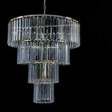 크리스털 대형 거실 촬영소품 럭셔리 예식장 무드등 카페, 4단 골드 화이트 LED