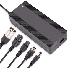 CraogeCoore 54.6V 1.6A 전기 스쿠터 충전기 48V 리튬 배터리용 5-in-1 플러그 스마트 Ebike 충전기 Jetson Gotrax Razor S