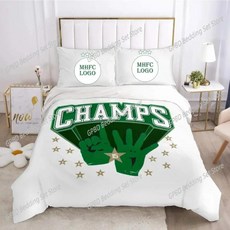 뉴 이스라엘 마카비 하이파 챔피언스 침구 이불 커버 침실 싱글 트윈 킹 사이즈 홈, 2. 12