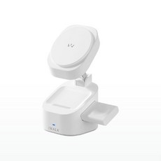 iWALK 三合一無線充電摺疊支架, iWALK 魔方三合一充電盤（白色）, 1個