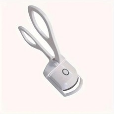 1pc 전기 속눈썹 경기자 USB 충전 모드 빠른 가열 휴대용 눈 블랙 스타일링 오래 지속되는 컬링 핫 클립, 2)white