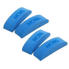 모비스 스폰지 도어가드 4개1세트 자동차 문콕방지 차량 차문 흠집보호 쿠션, 블루, 4개