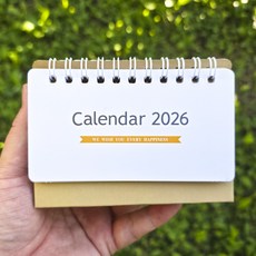 Dgood 2026 직사각 미니달력 (내지기준 11x6cm), 01_직사각 심플