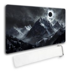 MTG 플레이매트 TCG 플레이매트와 호환되는 내구성 있는 카드 게임용 존 및 잠금 가장자리 포함 - 방수 보관 가방 포함(플레이 매트 (9) 없음), 플레이매트 (9), Without zone