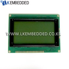 아두이노 그래픽LCD 128x64 녹색 A57-2 (핀헤더 미납땜), 1개