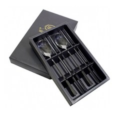 부부수저세트 스텐 2인용 블랙 수저세트 신혼부부 숟가락 젓가락