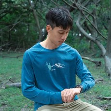 WOAWOA 美麗諾羊毛速乾登山底層衣 長袖