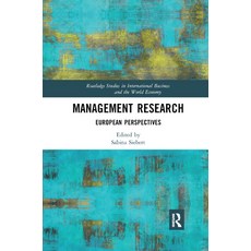 (영문도서) Management Research: European Perspectives Paperback, Routledge, English, 9780367887582