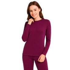 트라이 여성 융기모내복 방한내복 발열내의 히트텍 히트업라이트 상하의세트 TWLWOM1