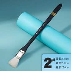 Wei Zhuang YM-26 羊毛排刷美術專用畫筆, 1個, 2號高檔羊毛刷