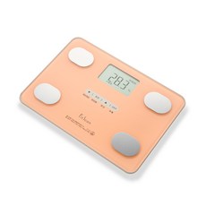 TANITA四合一體組成計FS-102-台灣公司貨，精準測量體重、體脂、肌肉量，掌握健康數據, 粉紅, 1個