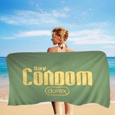 애니메이션 비치 수영 타월 흡 수건 선물 여행 캠핑 체육관, 1개, F. z6