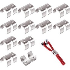 12개의 로프 클램프 고강도 스테인리스 스틸 이중 로프 클램프 38인치에서 12인치 꼬임 또는 꼬임 로프에 맞습니다