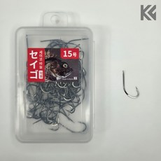 국산 세이코 바늘 100개입 벌크 장어 광어 우럭 농어 메기 감성돔 낚시바늘, 1개