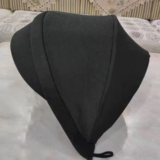 台灣24H速發 D5 寶寶汽車安全座椅遮陽罩 【升級三折疊】嬰兒汽座椅防曬罩 汽車座椅配件遮光罩 兒童安全座椅遮陽棚, 黑色 升級三折疊, 1個