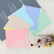 생일축하카드 파스텔톤 어린이날 축하 카드, 1개