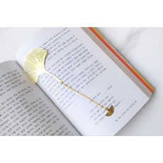 IF YOU 골드 북마크 2종 세트, 1세트, 클로버 & 은행잎