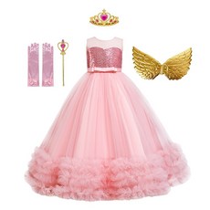 Lopacoya Elegance Long Sasha Juju Princess Dress Secret Fairy Accessories Costume Play Set