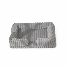 寵物床 淺灰色 S碼40X35X12CM, M60 - 淺灰色, 1個