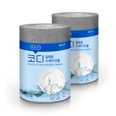 코디 수세미대신 일회용 수세미타월 65매 x2롤, 1개