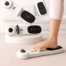 아즈몰 발아치 교정 족저근막 스트레칭 발가락 지압 마사지 발 다리 근력 강화 트레이너, 발아치  화이트