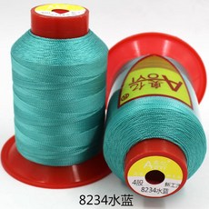 고강도 폴리에스터 기계 및 매트 원사 실 봉제 수제 0.4mm 실 수리용 신발 가죽 210D/4 소파, 8234, 1개