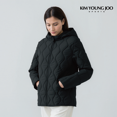 김영주 스포츠 웨이브 퀼팅 웰론 겨울 여성성패딩 점퍼 여자 아우터
