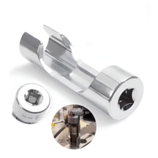 HEXA 3/8 대만산 플레어너트소켓 17mm CRDI 고압파이프 탈거 자석소켓 복스알, HEXA 3/8 플레어너트소켓17MM