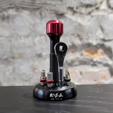 711L職人工廠 七合一棒棒糖棘輪工具組 (黑) 台灣製造, 1個