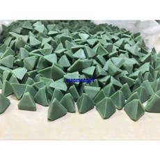 震動耐磨試驗機 RKF10K黃磨料 RKK15P綠磨料 FC-120, 綠色磨料一公斤